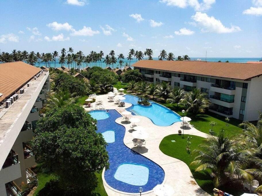 Flat Beira Mar - Carneiros Beach Resort Тамандаре Экстерьер фото